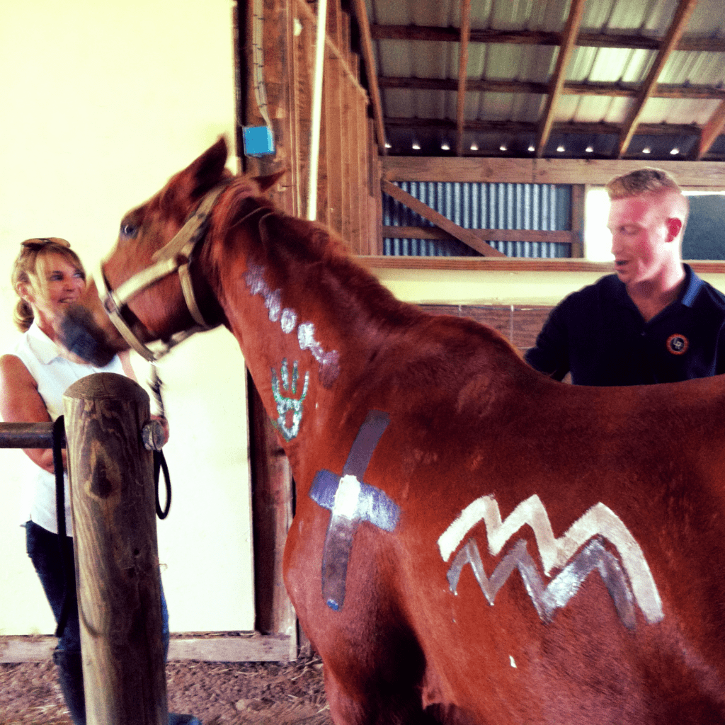 Equine Therapy + Native American Art = Recovery