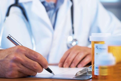 a doctor writes a prescription which represents that answer to the question of most prescribed drugs